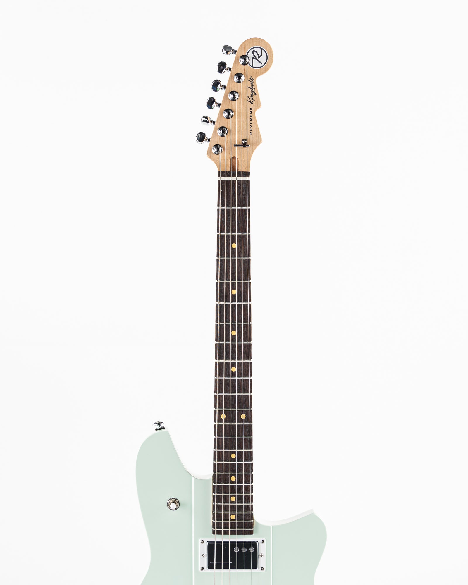 Reverend Bolt-On Series Kingbolt F-Sonic Electric Guitar - Iconic Blue