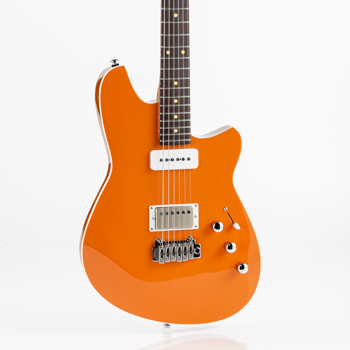 Reverend Bolt-On Series Kingbolt H90 Electric Guitar - Baked Orange