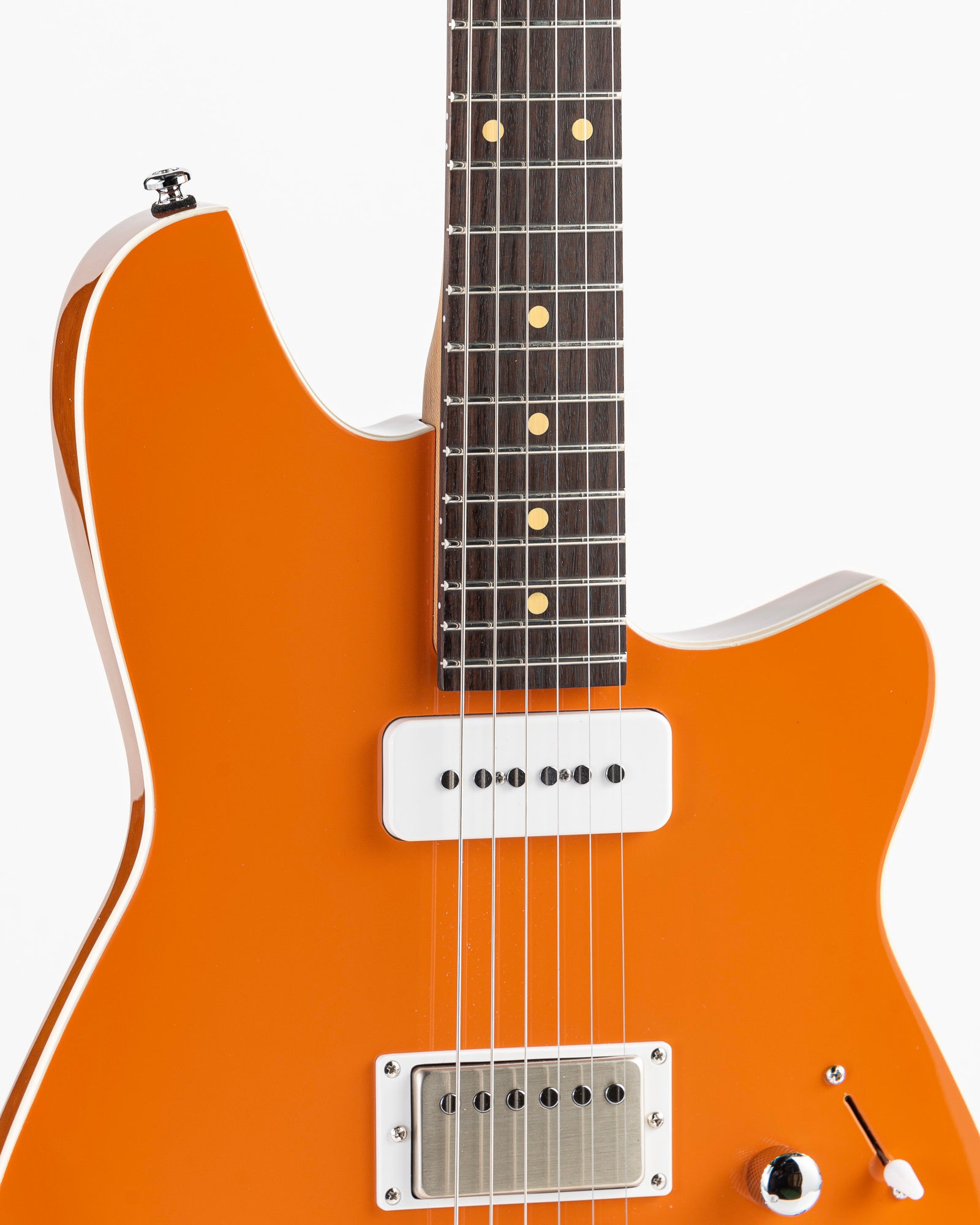 Reverend Bolt-On Series Kingbolt H90 Electric Guitar - Baked Orange