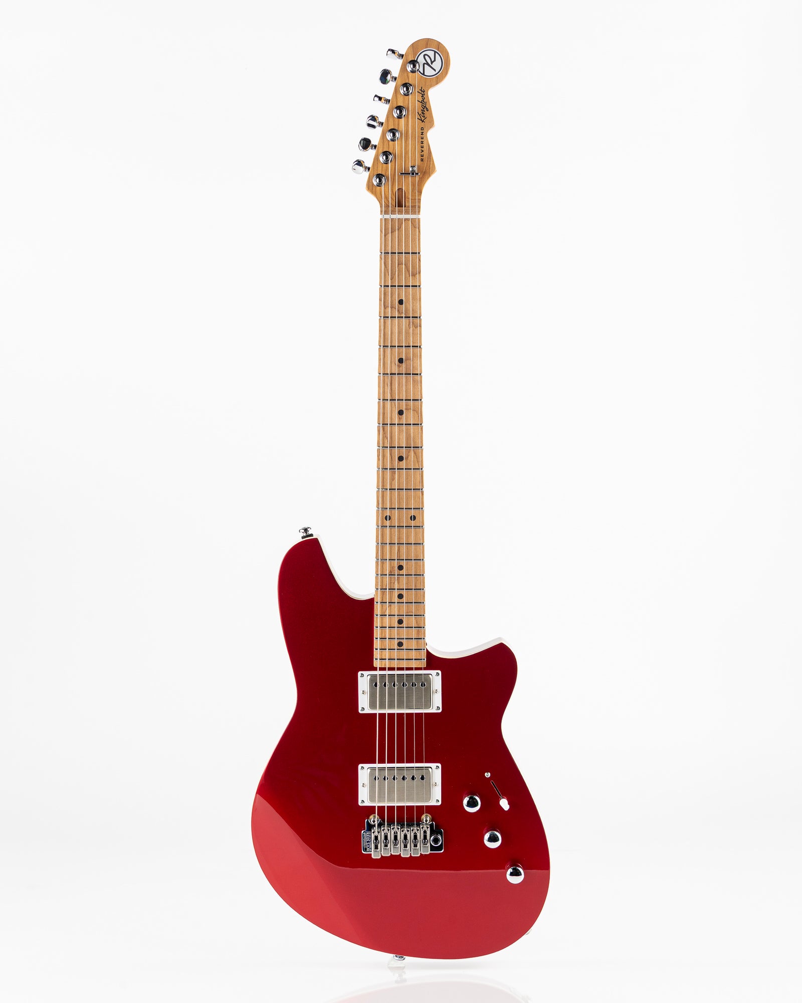 Reverend Bolt-On Series Kingbolt HH Electric Guitar - Metallic Cherry