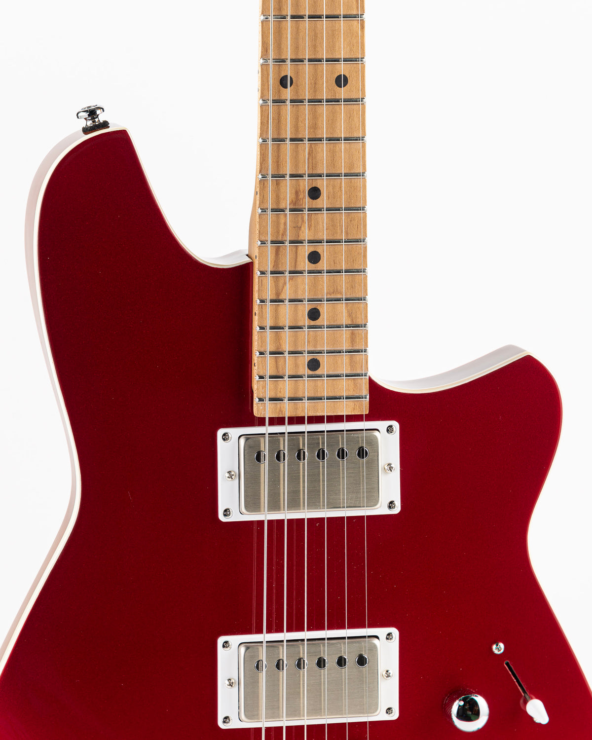 Reverend Bolt-On Series Kingbolt HH Electric Guitar - Metallic Cherry