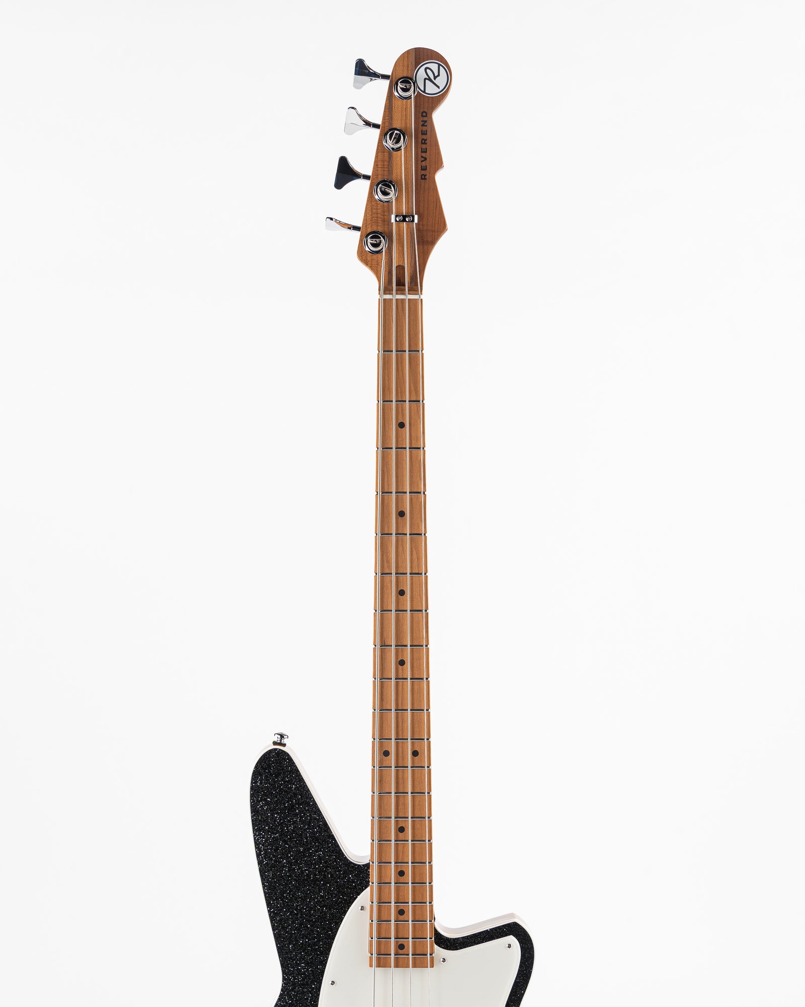Reverend Bolt-On Series Mercalli 4 Electric Bass - Black Sparkle