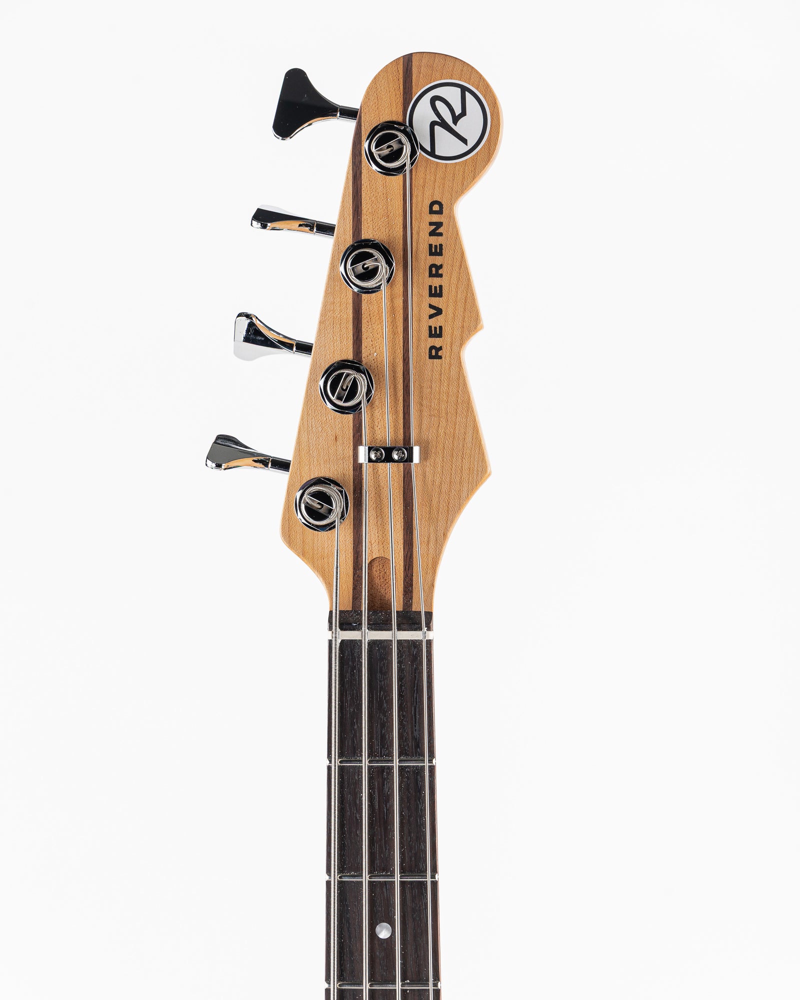 Reverend Bolt-On Series Mercalli 4 Electric Bass - Feisty Red