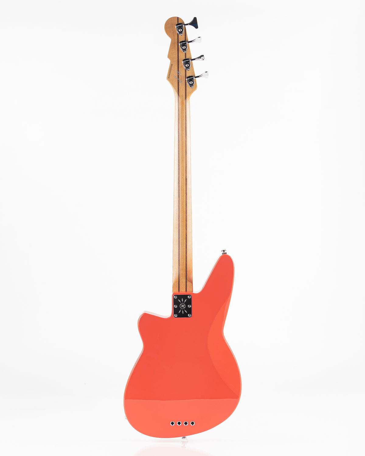 Reverend Bolt-On Series Mercalli 4 Electric Bass - Feisty Red