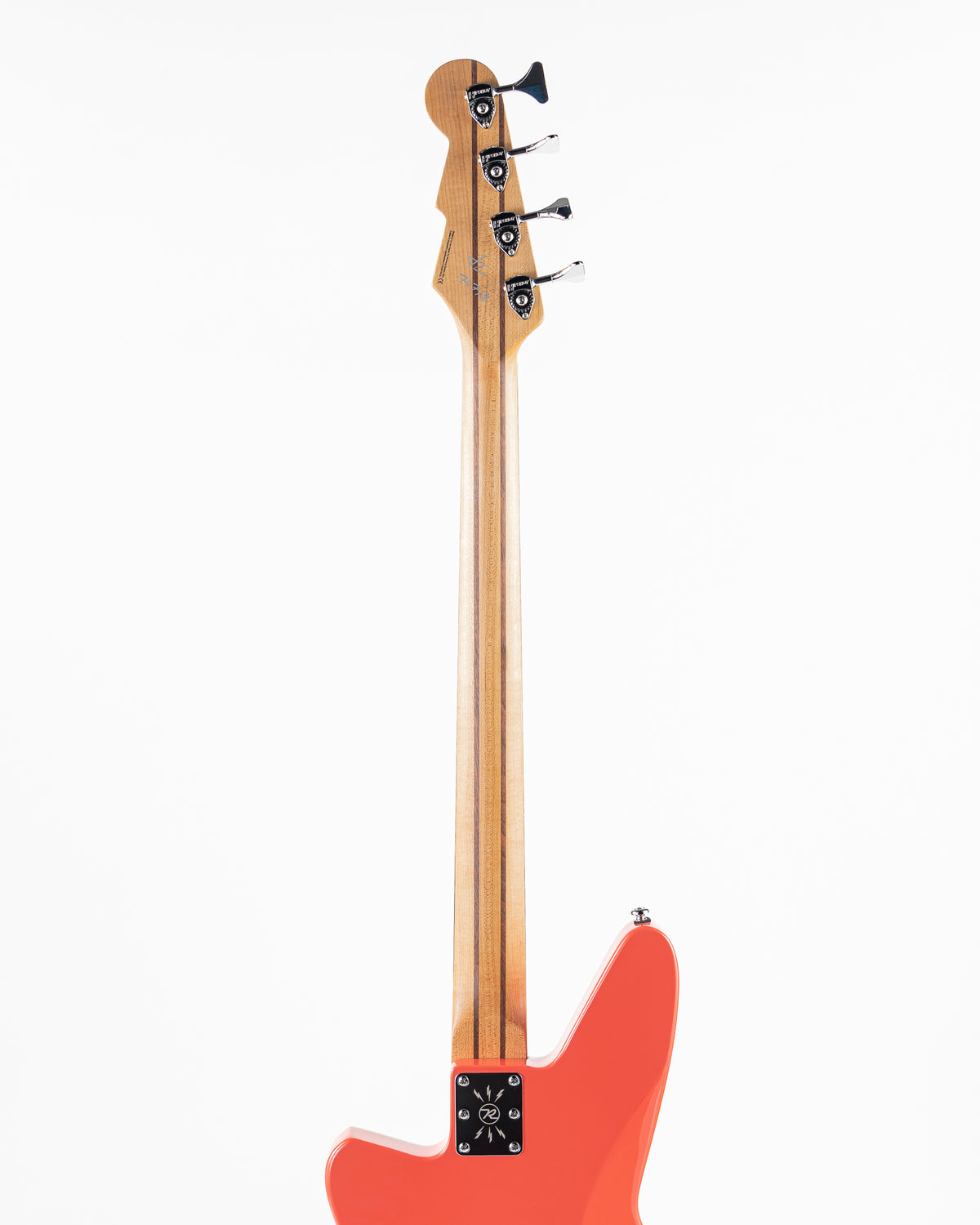 Reverend Bolt-On Series Mercalli 4 Electric Bass - Feisty Red
