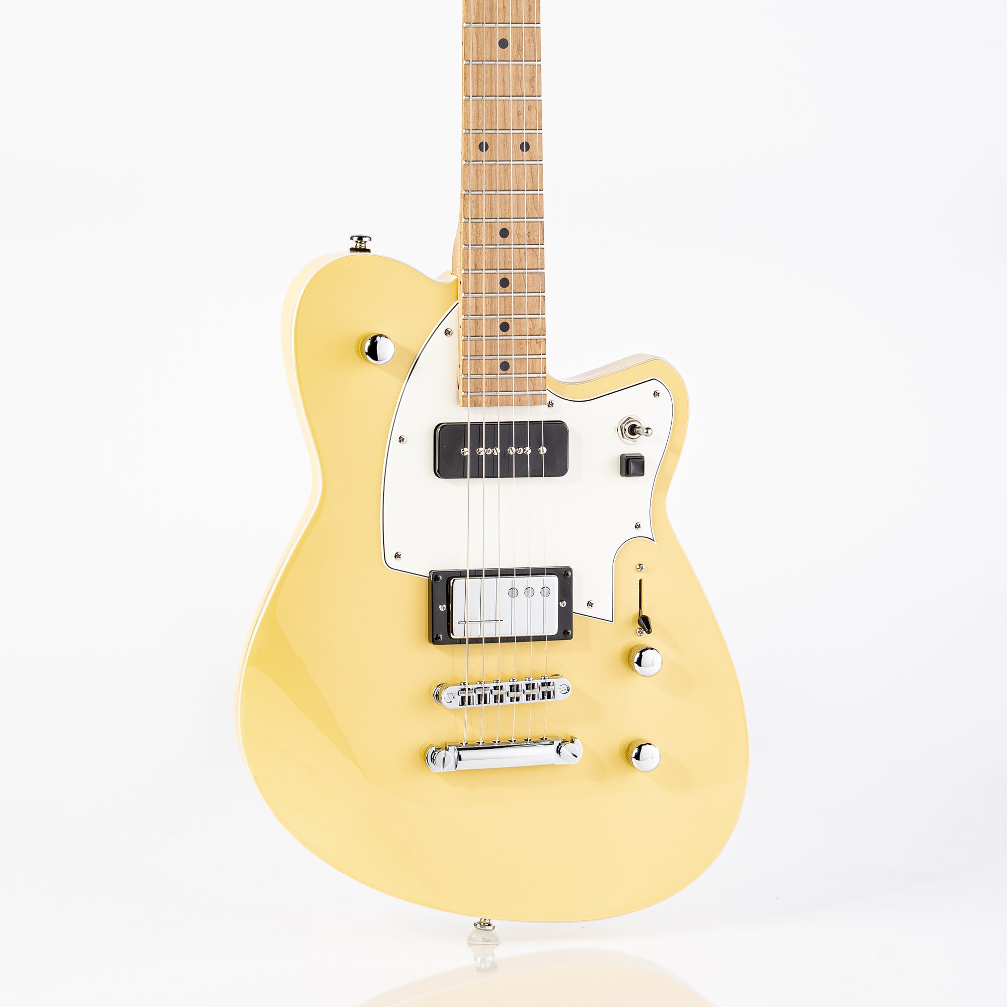 Reverend Chris Freeman Electric Guitar - Powder Yellow