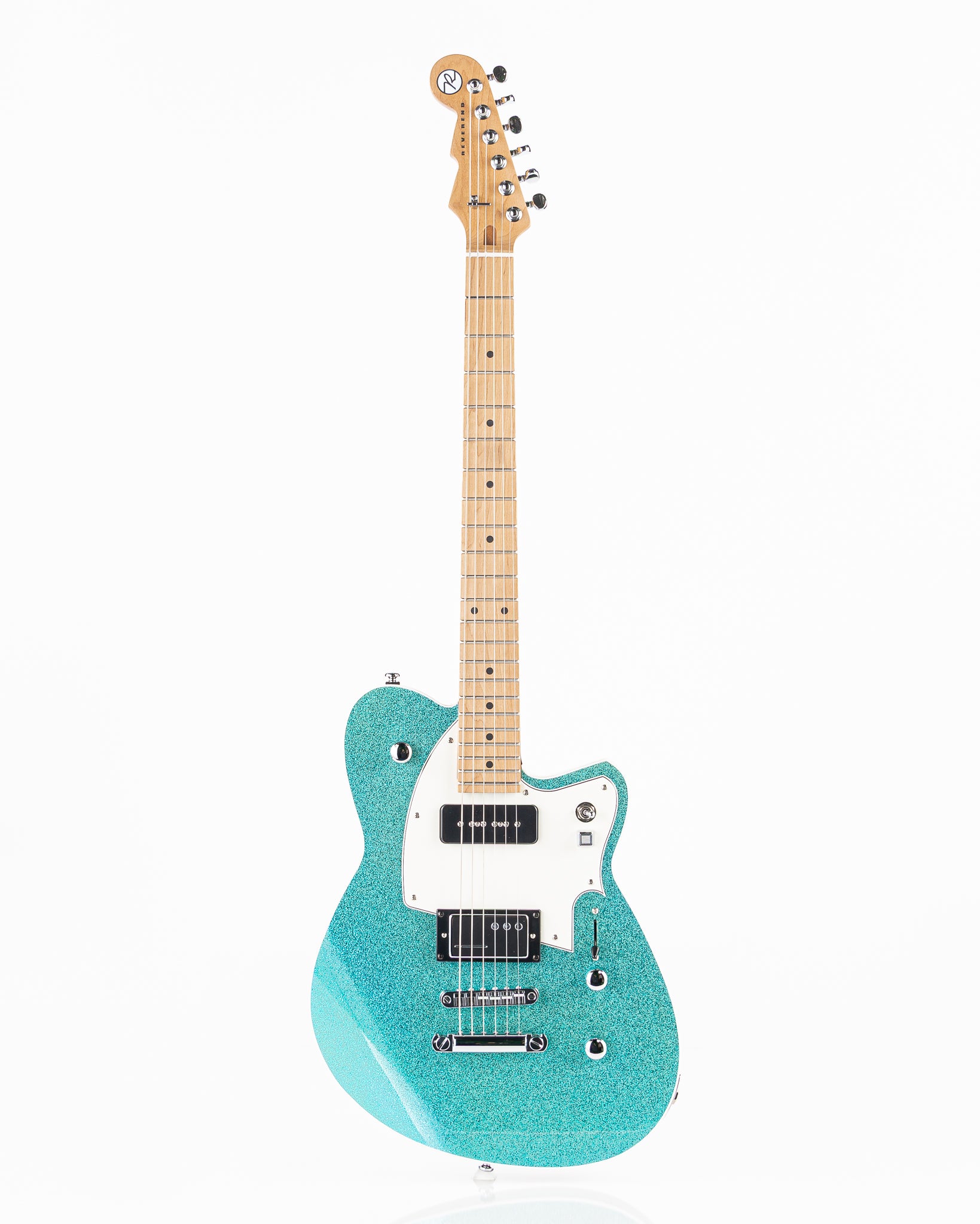 Reverend Chris Freeman Signature Electric Guitar - Turquoise Sparkle