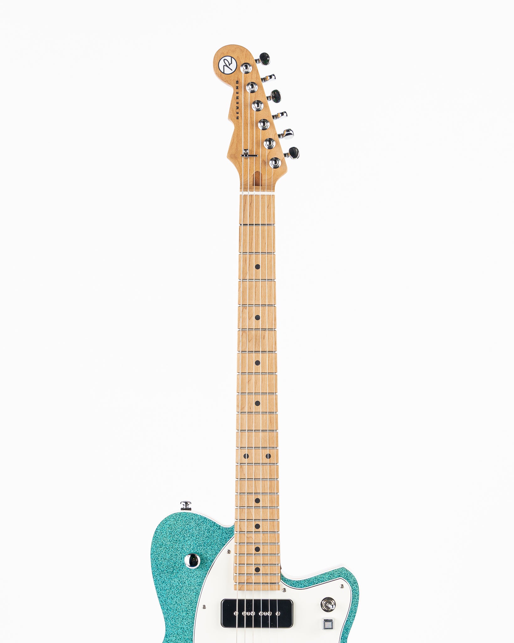 Reverend Chris Freeman Signature Electric Guitar - Turquoise Sparkle
