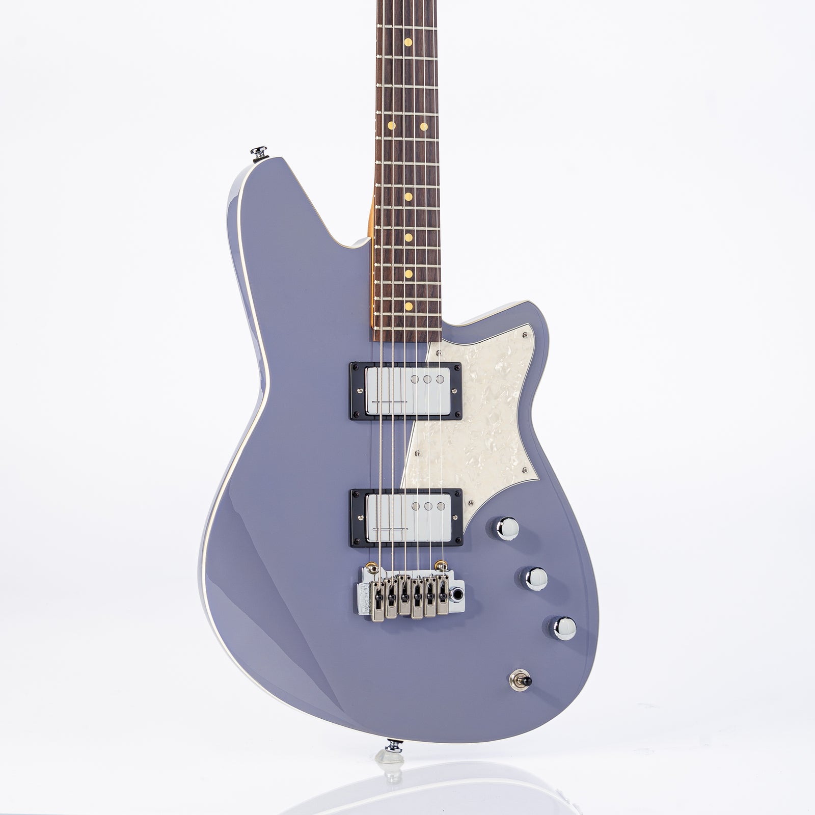 Reverend Bolt-On Series Descent W Baritone Electric Guitar - Periwinkle