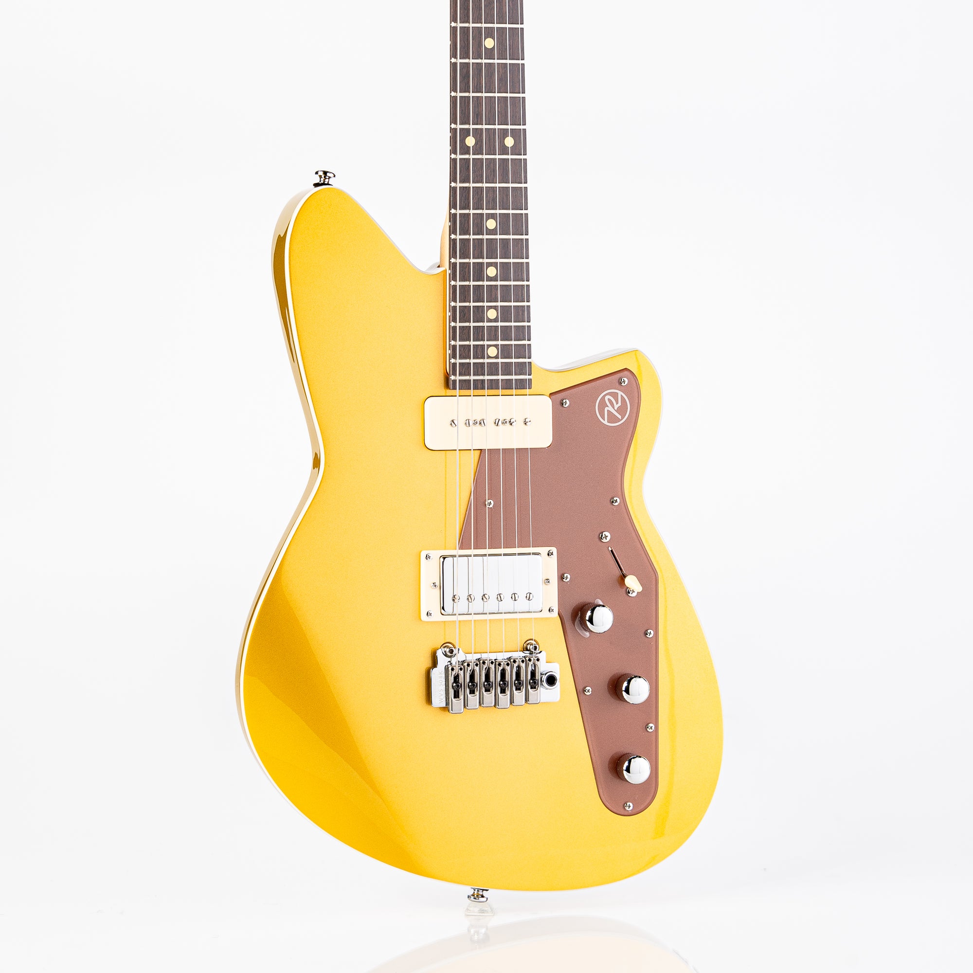 Reverend Double Agent W Limited Dealer Run Electric Guitar- Venetian Gold with Root Beer Pickguard