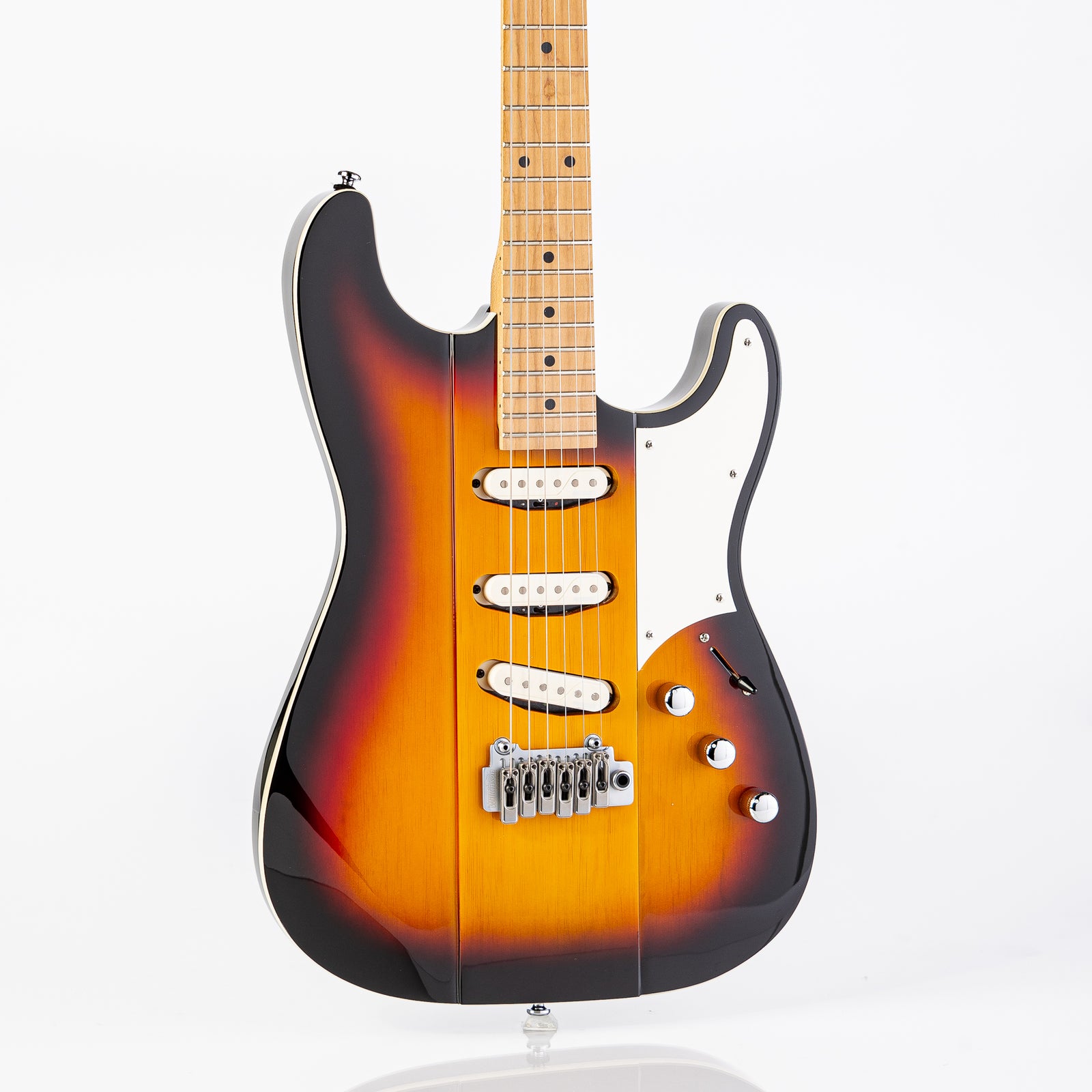 Reverend Signature Series Greg Koch Gristle ST Electric Guitar - Three Tone Burst