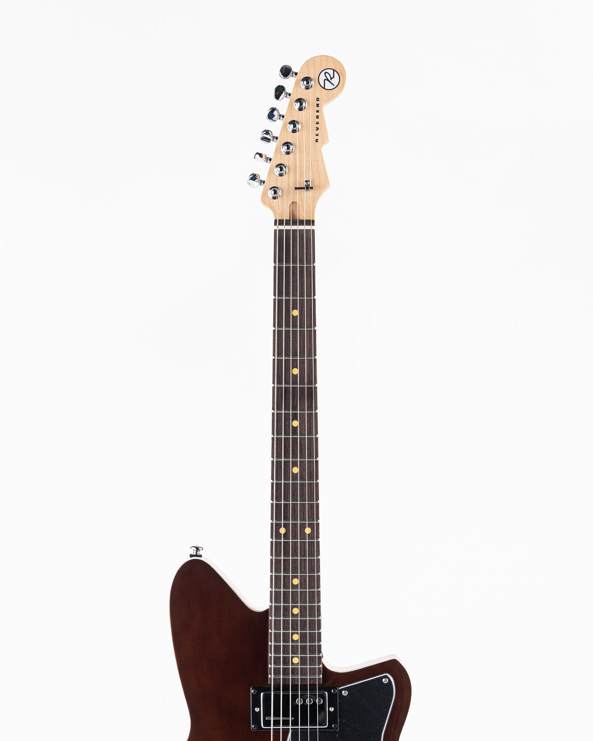 Reverend Bolt-On Series Jetstream HC Bigsby Electric Guitar - Dark Violin Brown