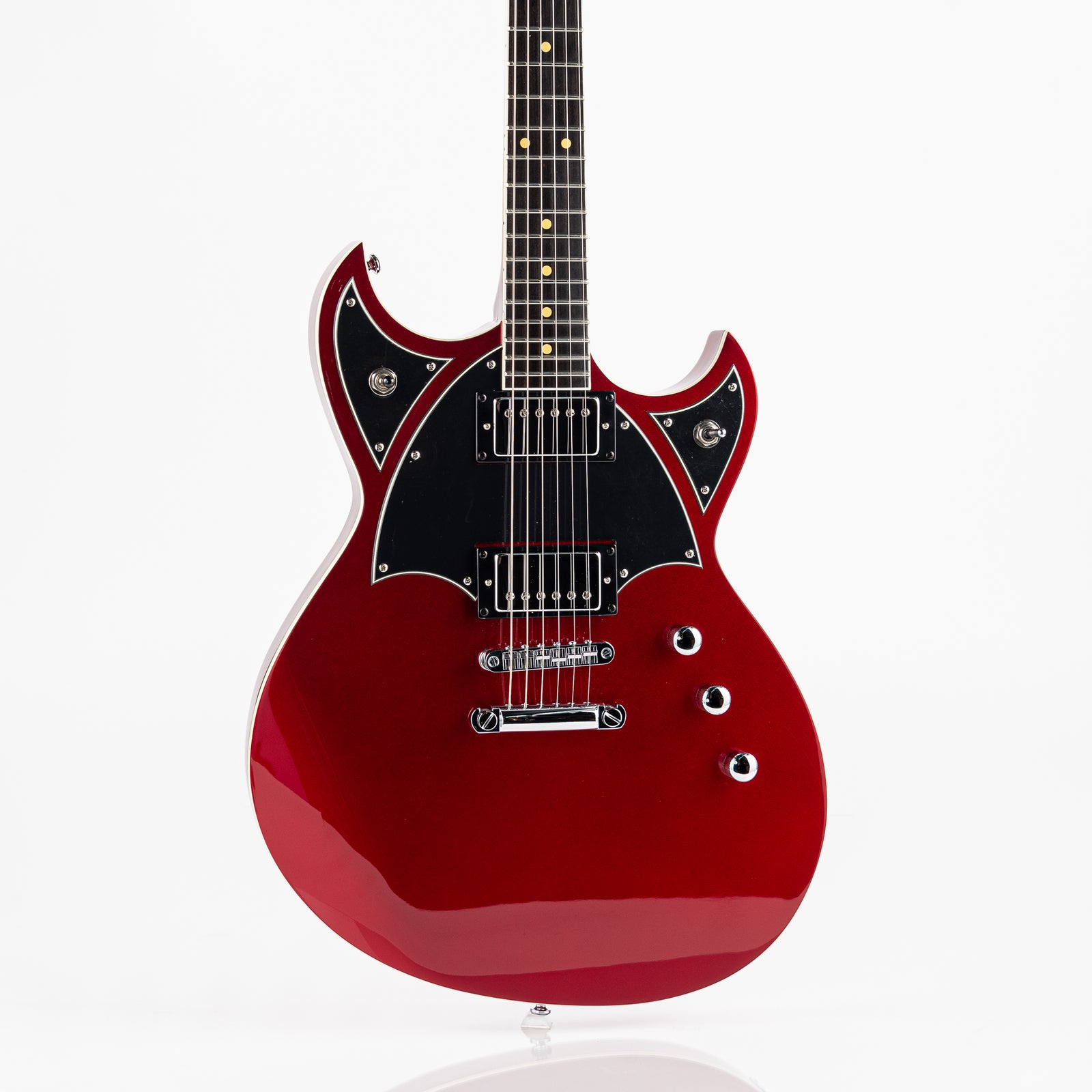 Reverend Signature Series Reeves Gabrels Spacehawk Hardtail Electric Guitar - Metallic Red