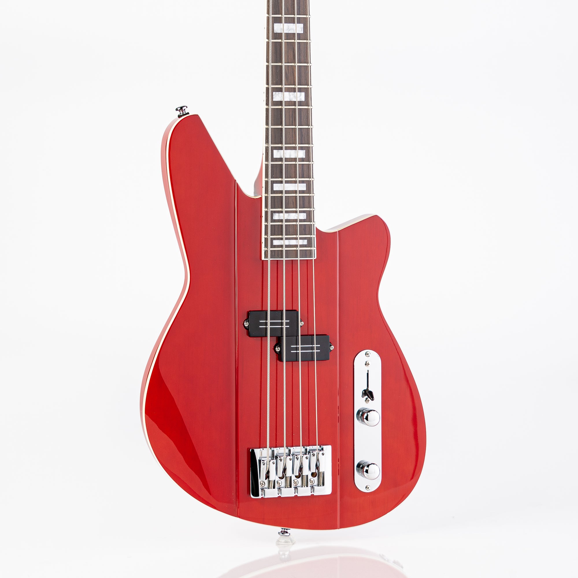 Reverend Sentinel Electric Bass- Transparent Cherry