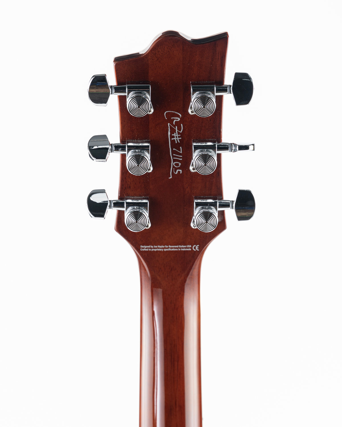 Reverend Set-Neck Series Roundhouse H90 Electric Guitar - Metallic Bordeaux