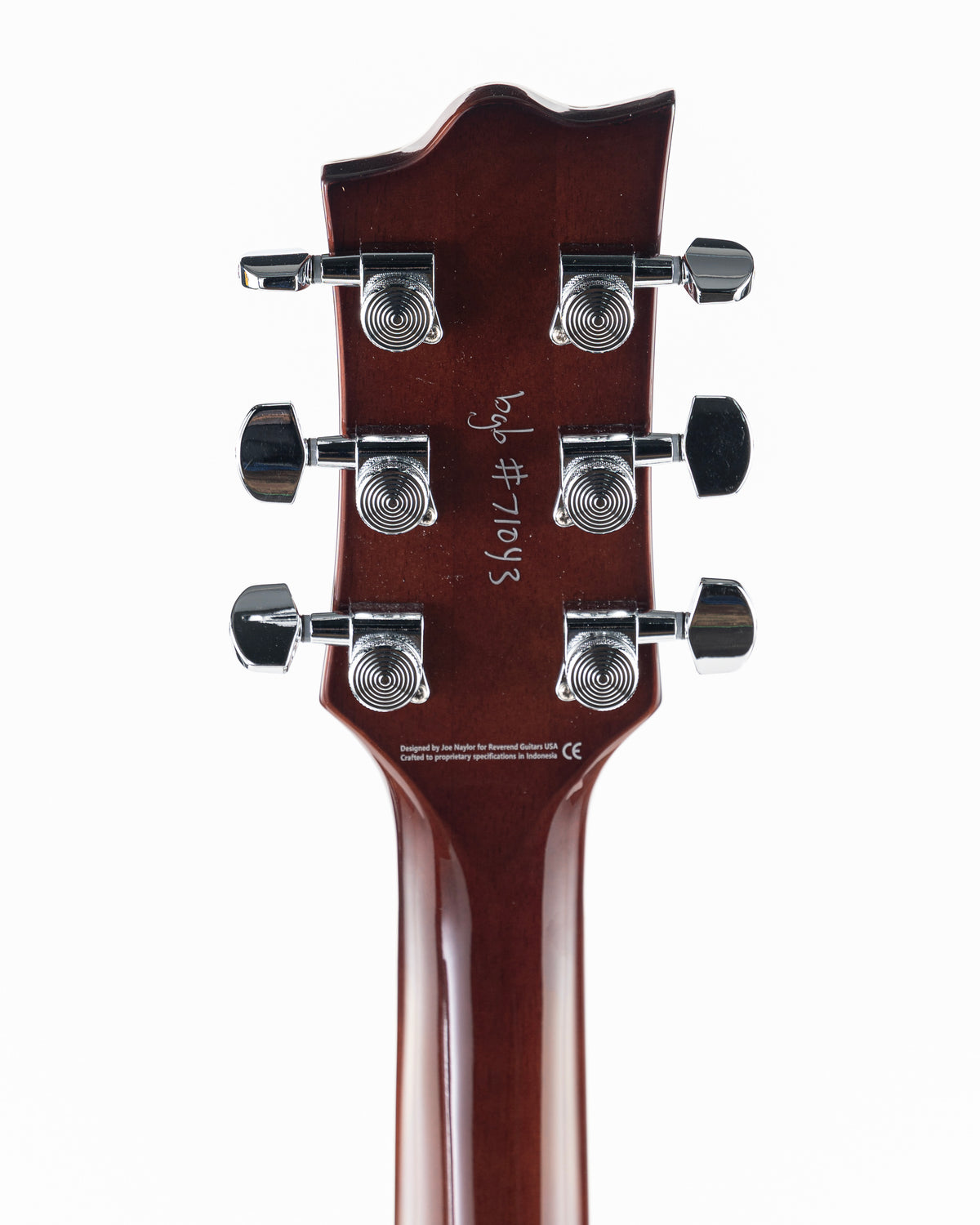 Reverend Set-Neck Series Roundhouse HH Electric Guitar - Black Sparkle