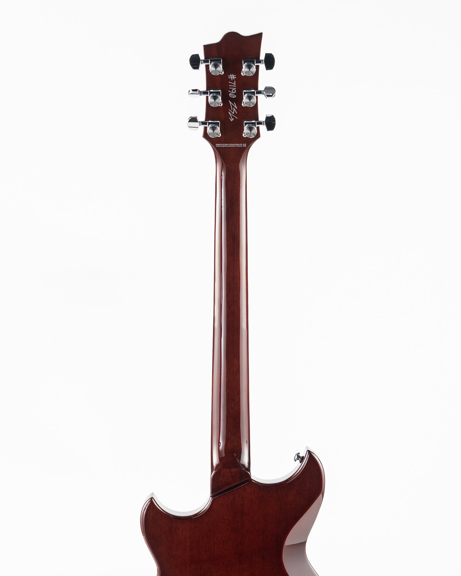 Reverend Set-Neck Series Sensei HH Electric Guitar - Metallic Limeade