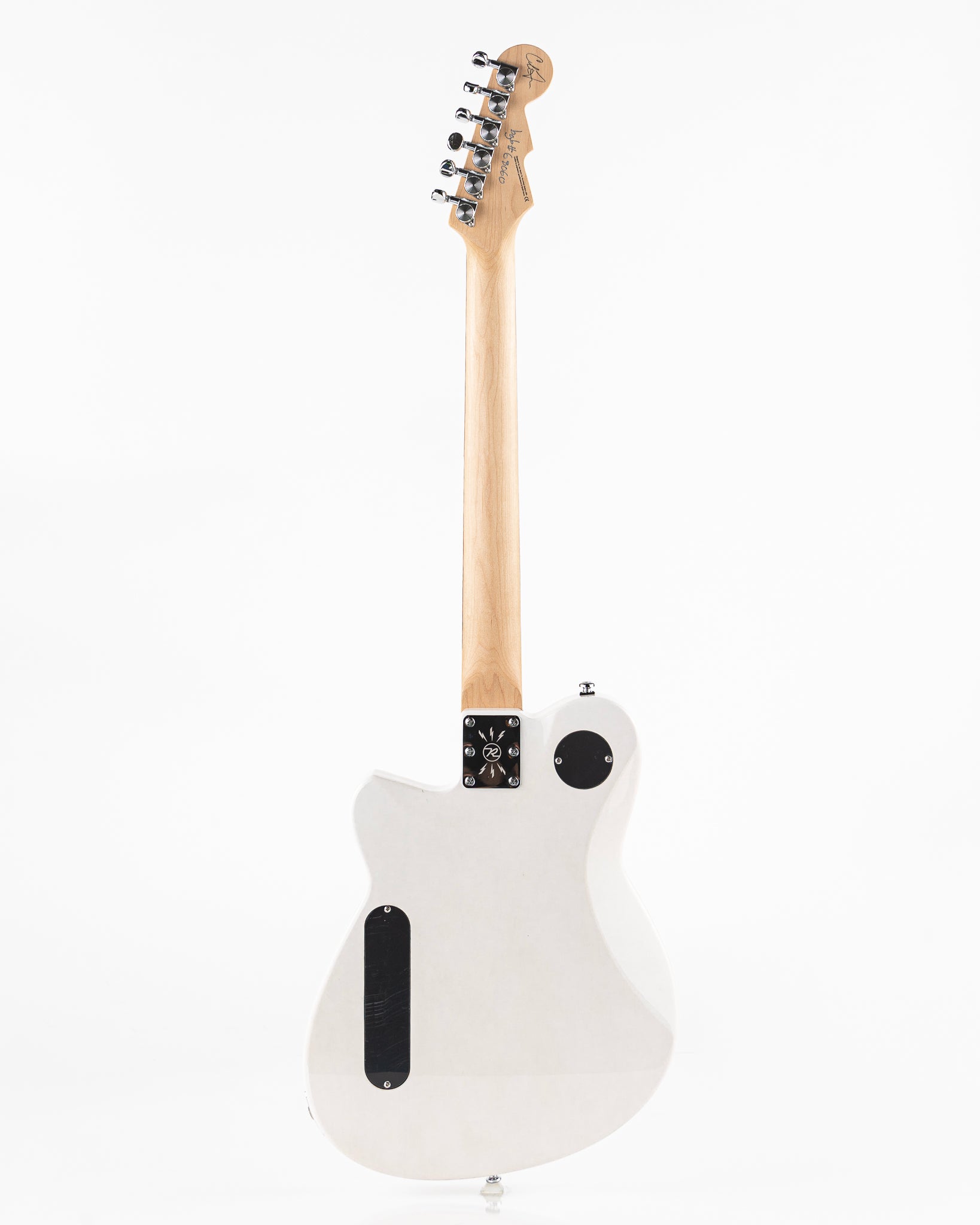 Reverend Signature Series Chris Freeman Signature Electric Guitar - Transparent White