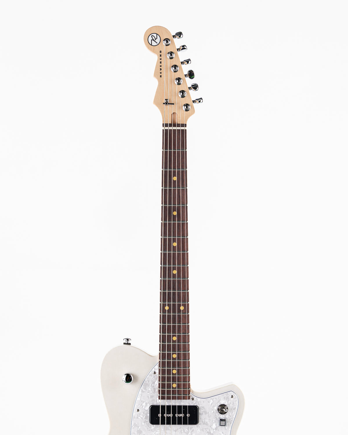 Reverend Signature Series Chris Freeman Signature Electric Guitar - Transparent White