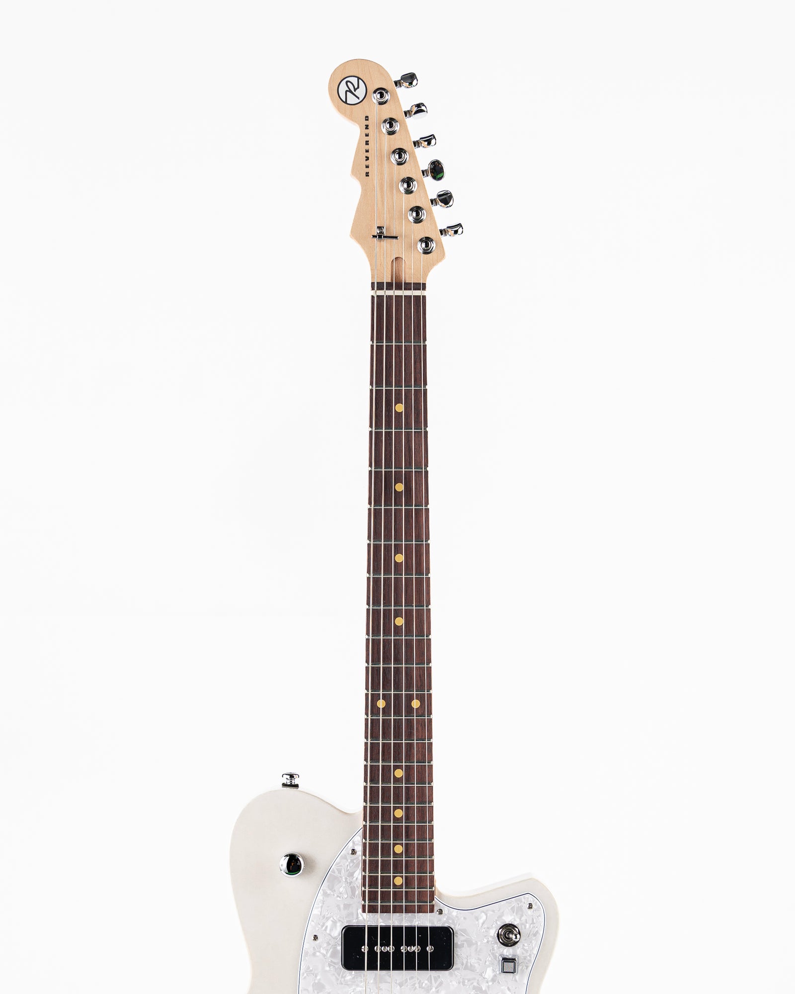 Reverend Signature Series Chris Freeman Signature Electric Guitar - Transparent White