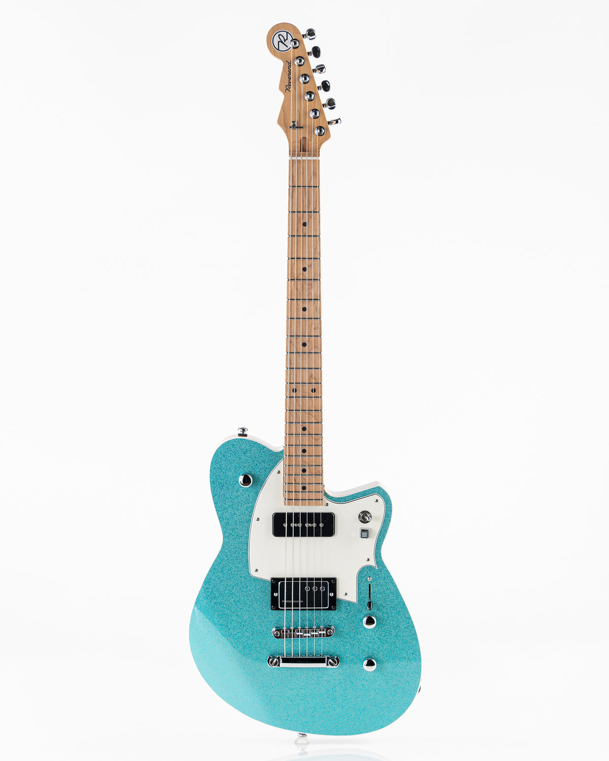 Reverend Signature Series Chris Freeman Signature Electric Guitar - Turquoise Sparkle