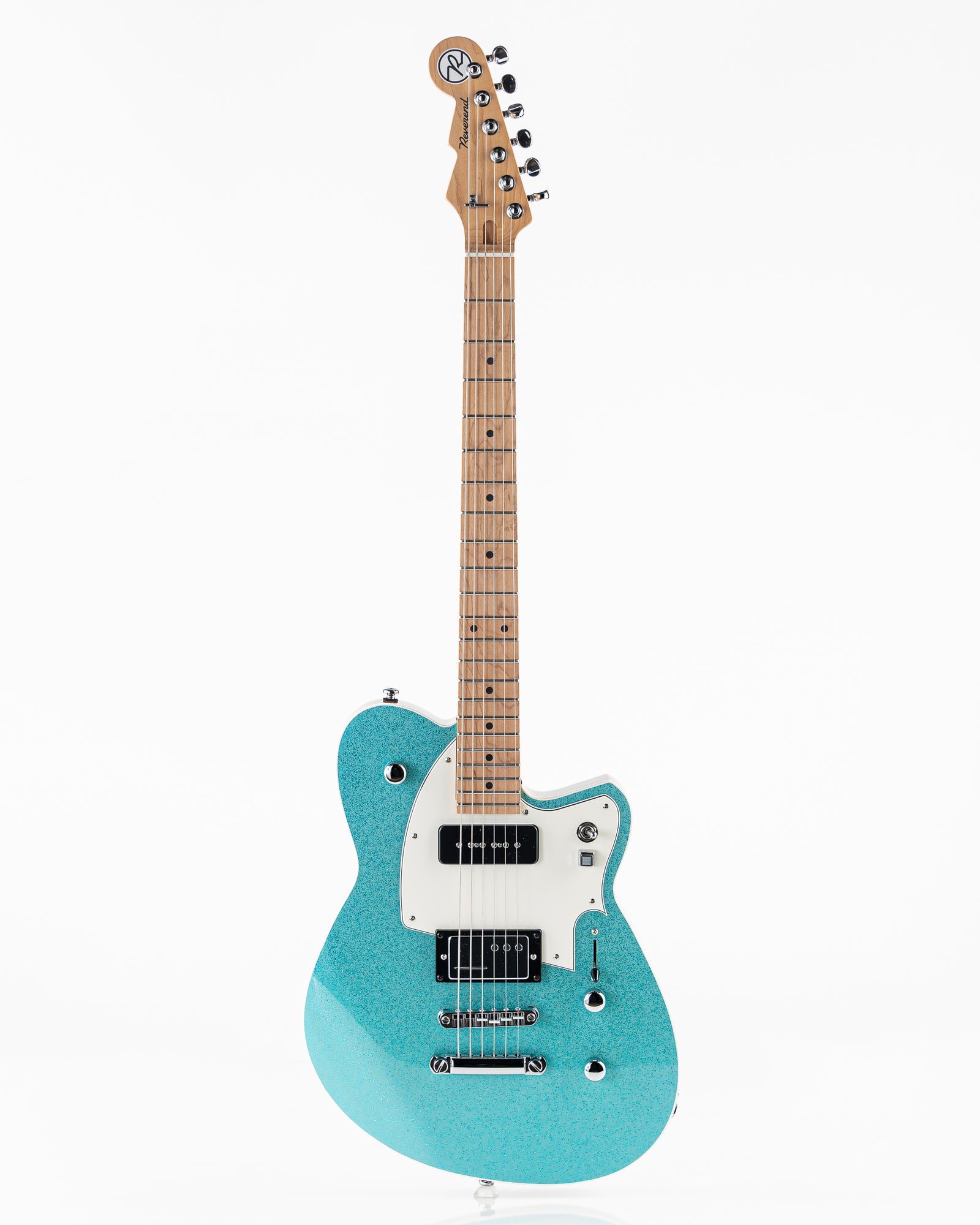 Reverend Signature Series Chris Freeman Signature Electric Guitar - Turquoise Sparkle
