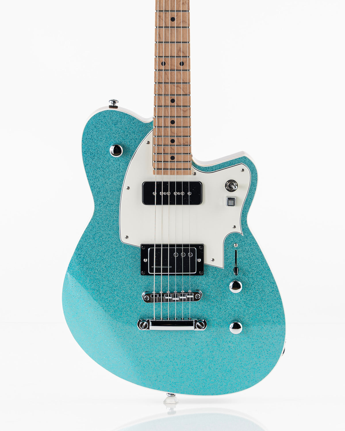 Reverend Signature Series Chris Freeman Signature Electric Guitar - Turquoise Sparkle