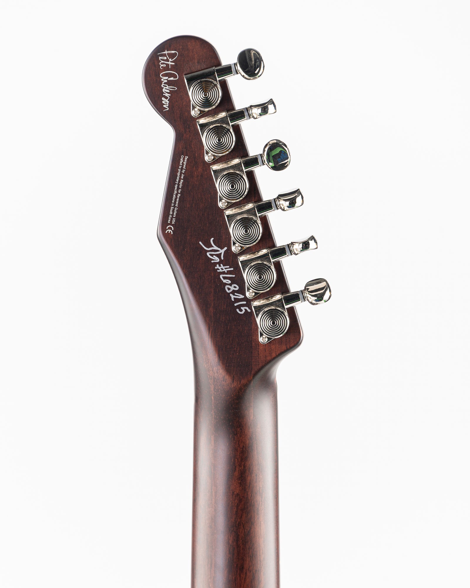 Reverend Signature Series Pete Anderson Eastsider Custom Electric Guitar - Dark Violin Brown