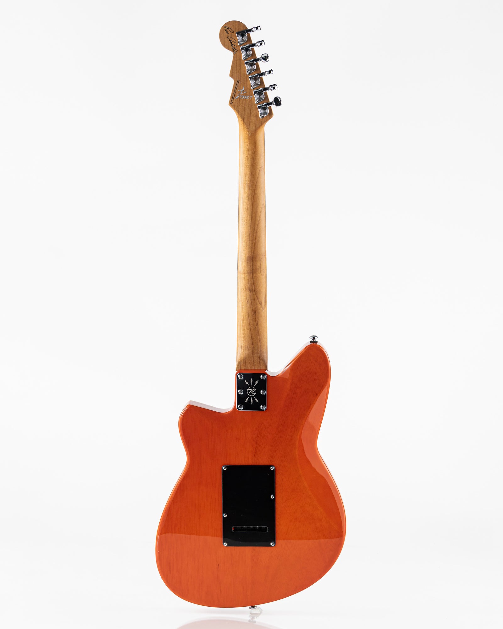Reverend Signature Series Ron Asheton Jetstream 390 Electric Guitar - Transparent Rock Orange