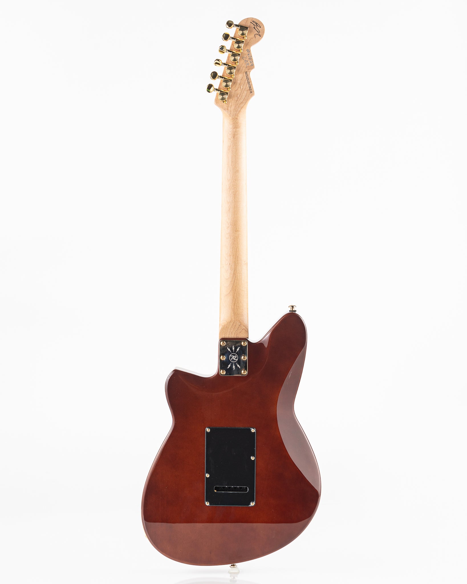 Reverend Signature Series Ryan Malicsi Electric Guitar - White Gold Sparkle