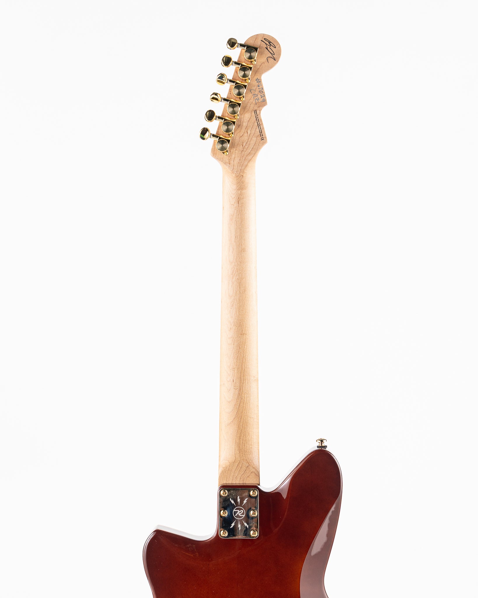 Reverend Signature Series Ryan Malicsi Electric Guitar - White Gold Sparkle