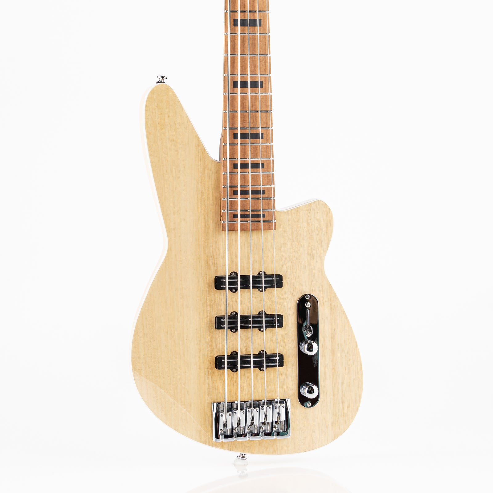 Reverend Bolt-On Series Triad 5 5-String Electric Bass - Natural