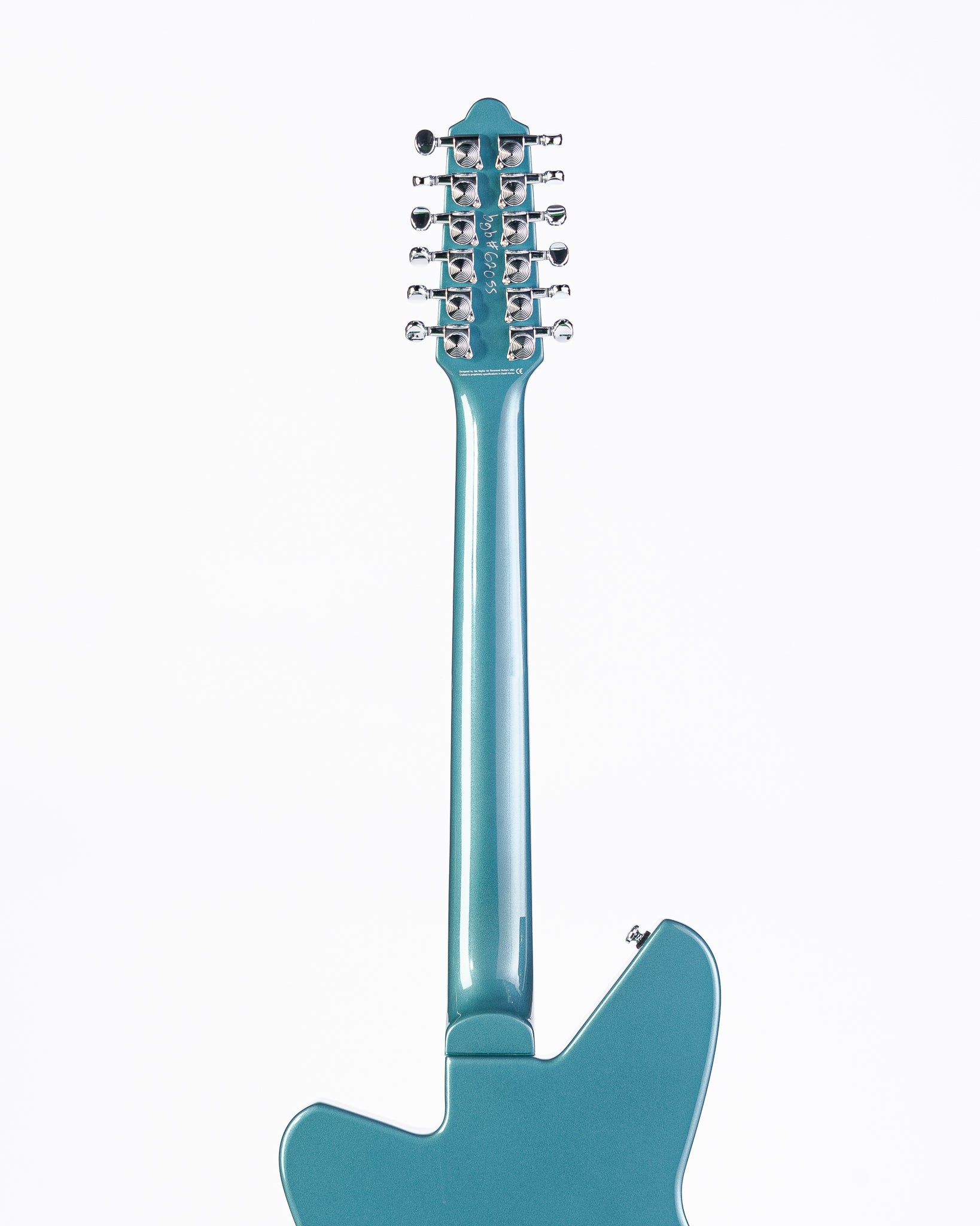 Reverend Set-Neck Series Airwave 12 Semi-Hollow 12-String Electric Guitar - Deep Sea Blue