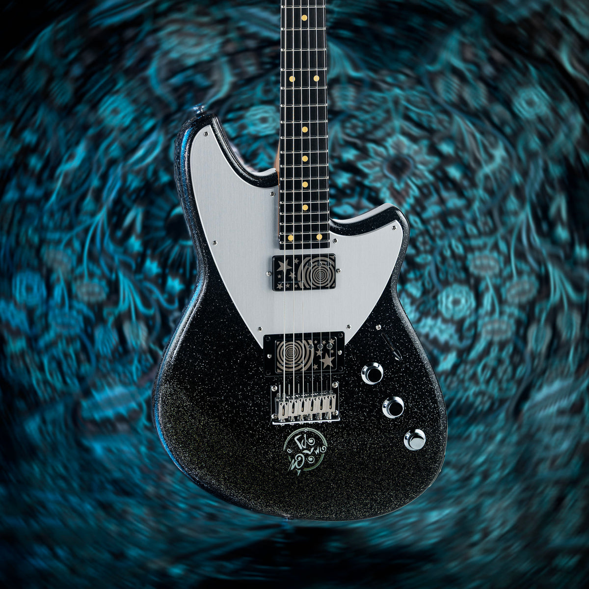 Reverend Billy Corgan Signature Drop Z Baritone Electric Guitar - Infinite Sadness Edition