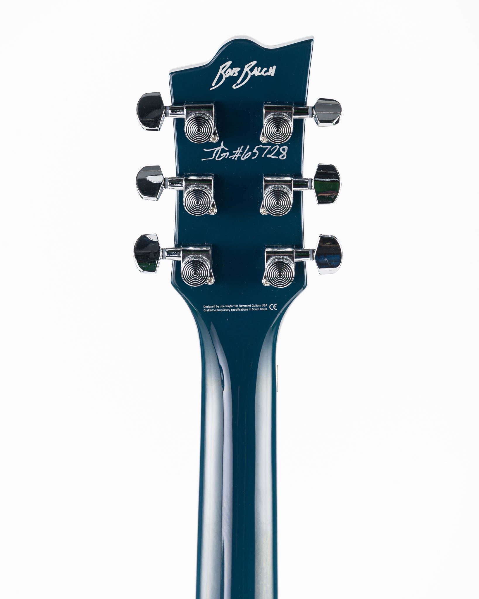 Reverend Signature Series Bob Balch FR Electric Guitar - High Tide Blue