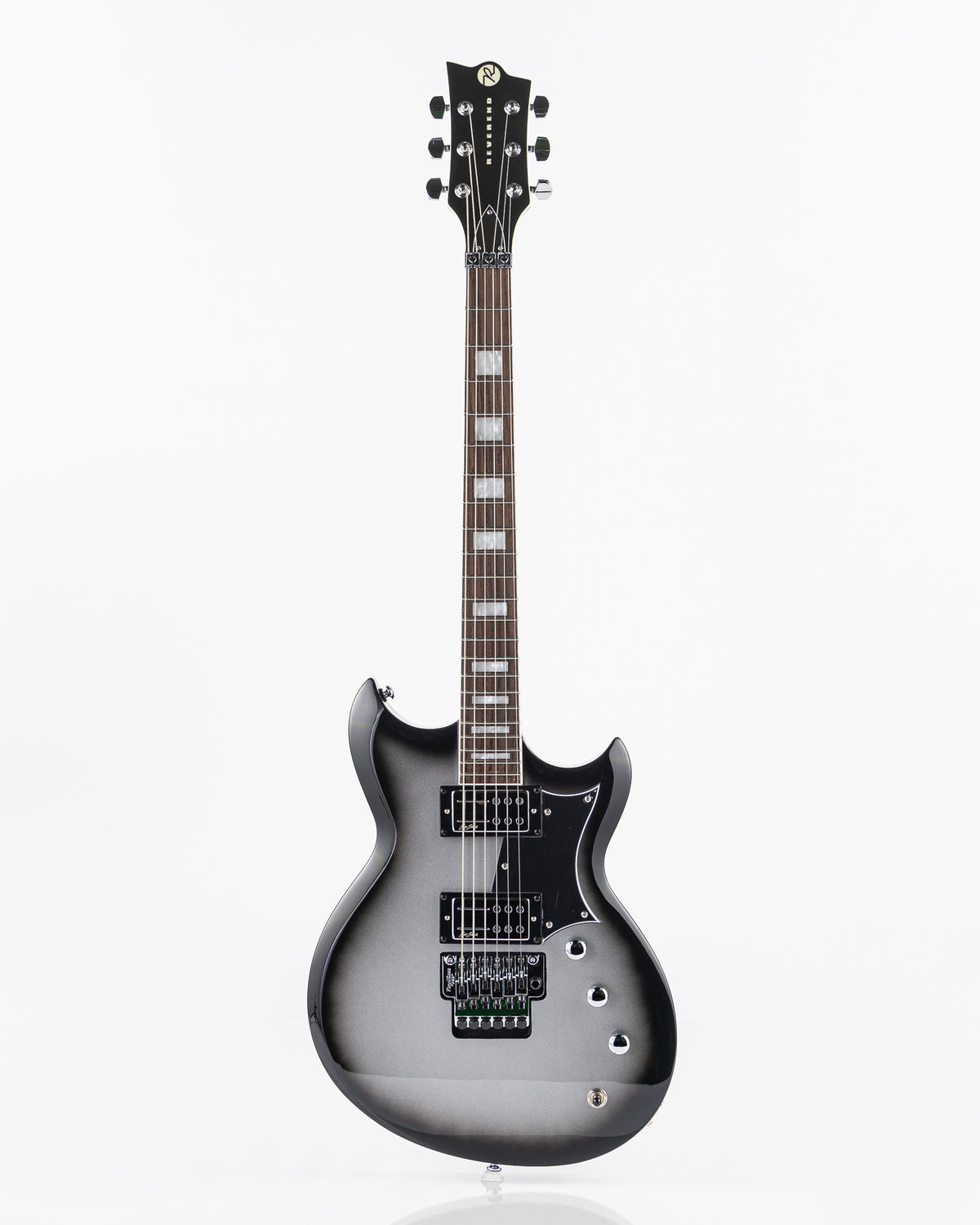 Reverend Signature Series Bob Balch FR Electric Guitar - Silver Burst