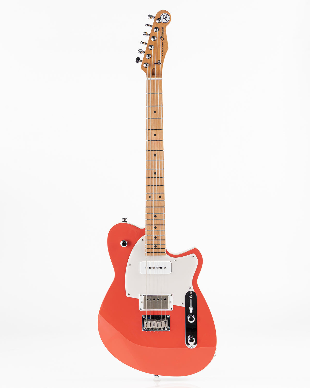 Reverend Bolt-On Series Charger H90 Electric Guitar - Feisty Red