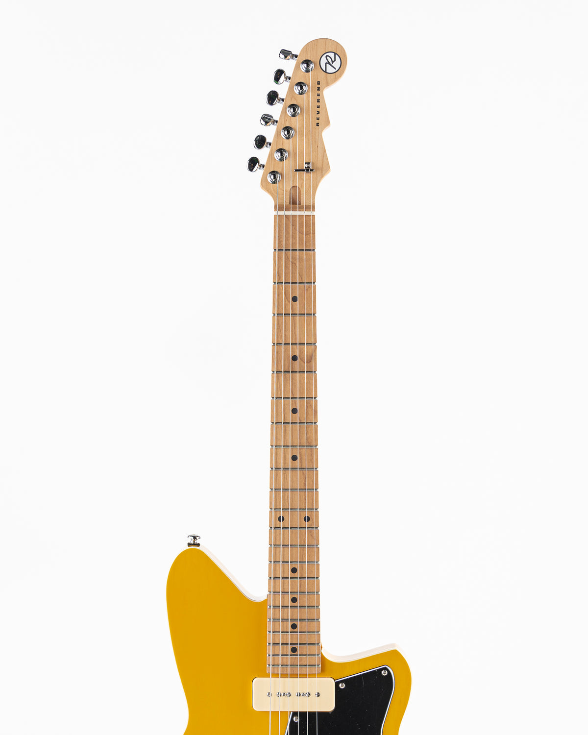 Reverend Bolt-On Series Jetstream 290 Bigsby Electric Guitar - Transparent Vintage Yellow