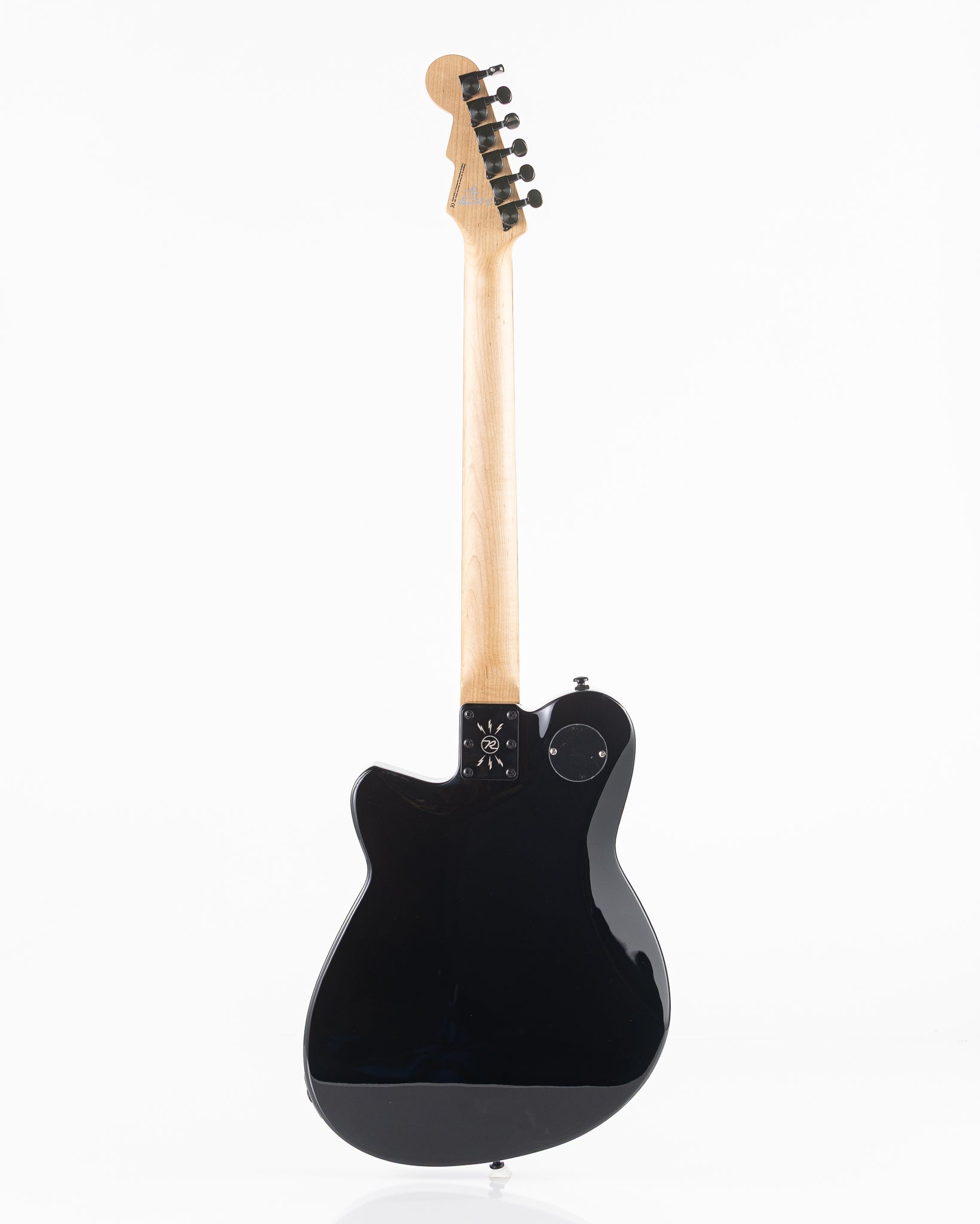 Reverend Charger RA Blackout Edition Electric Guitar - Midnight Black