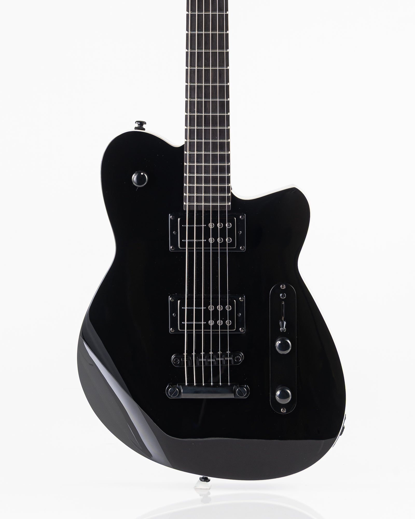 Reverend Charger RA Blackout Edition Electric Guitar - Midnight Black