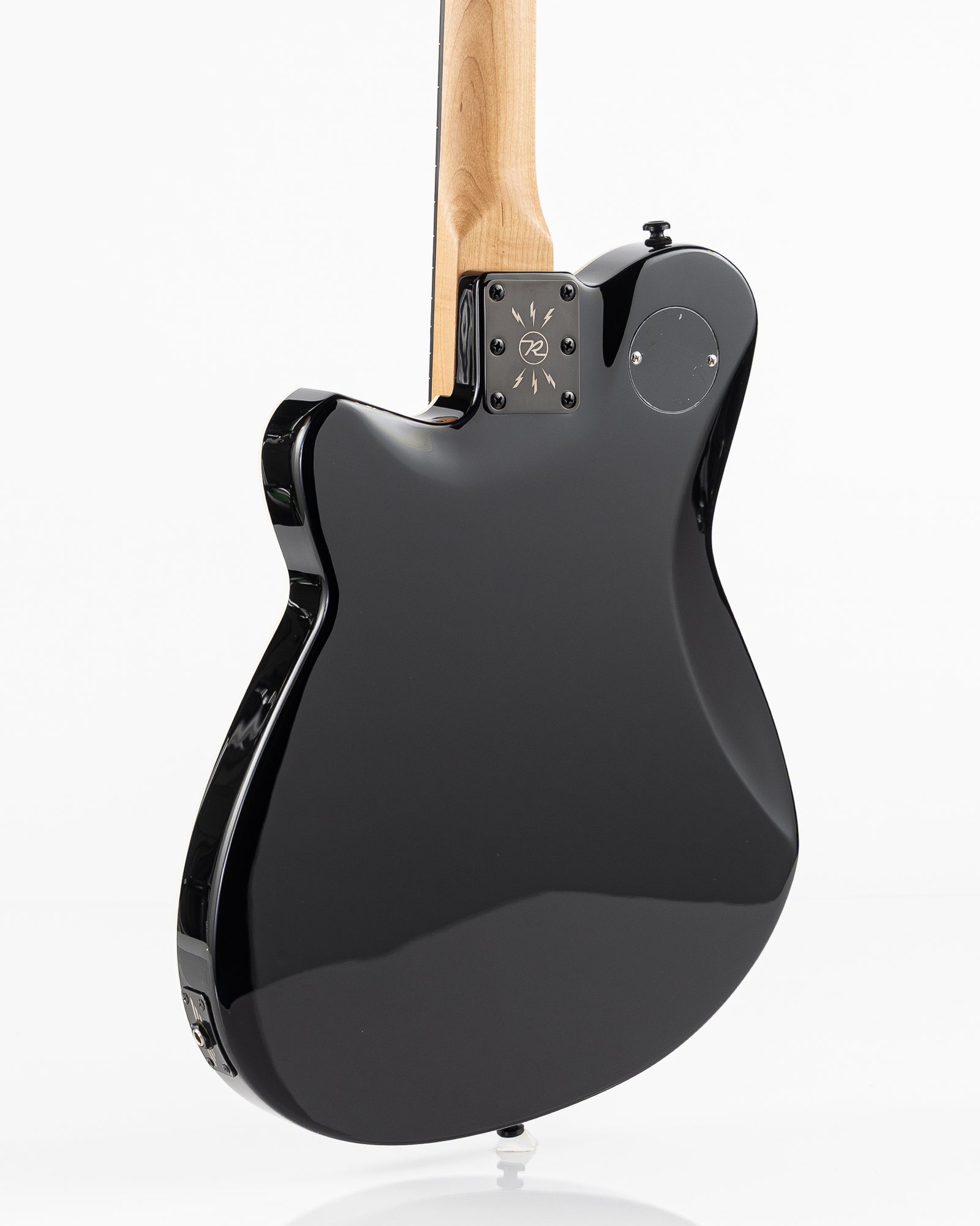 Reverend Charger RA Blackout Edition Electric Guitar - Midnight Black