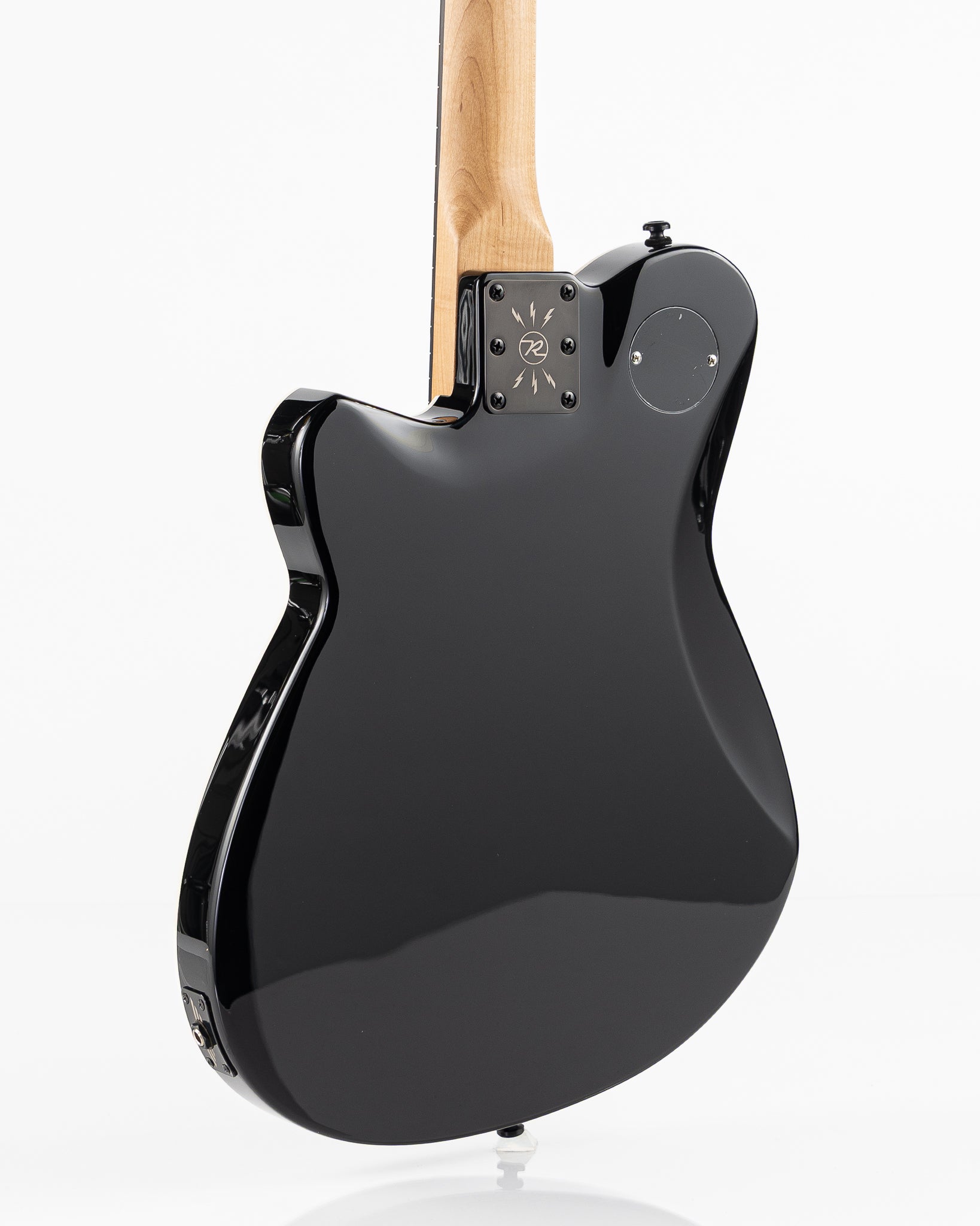 Reverend Charger RA Blackout Edition Electric Guitar - Midnight Black