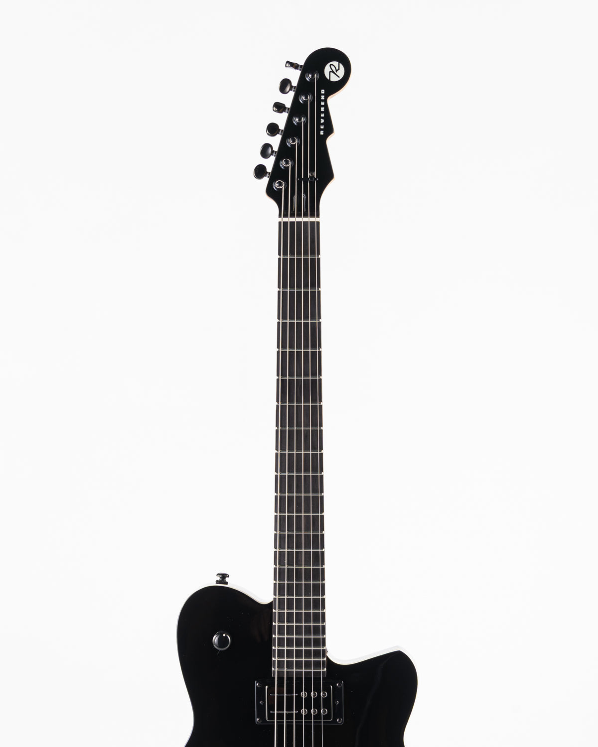 Reverend Charger RA Blackout Edition Electric Guitar - Midnight Black
