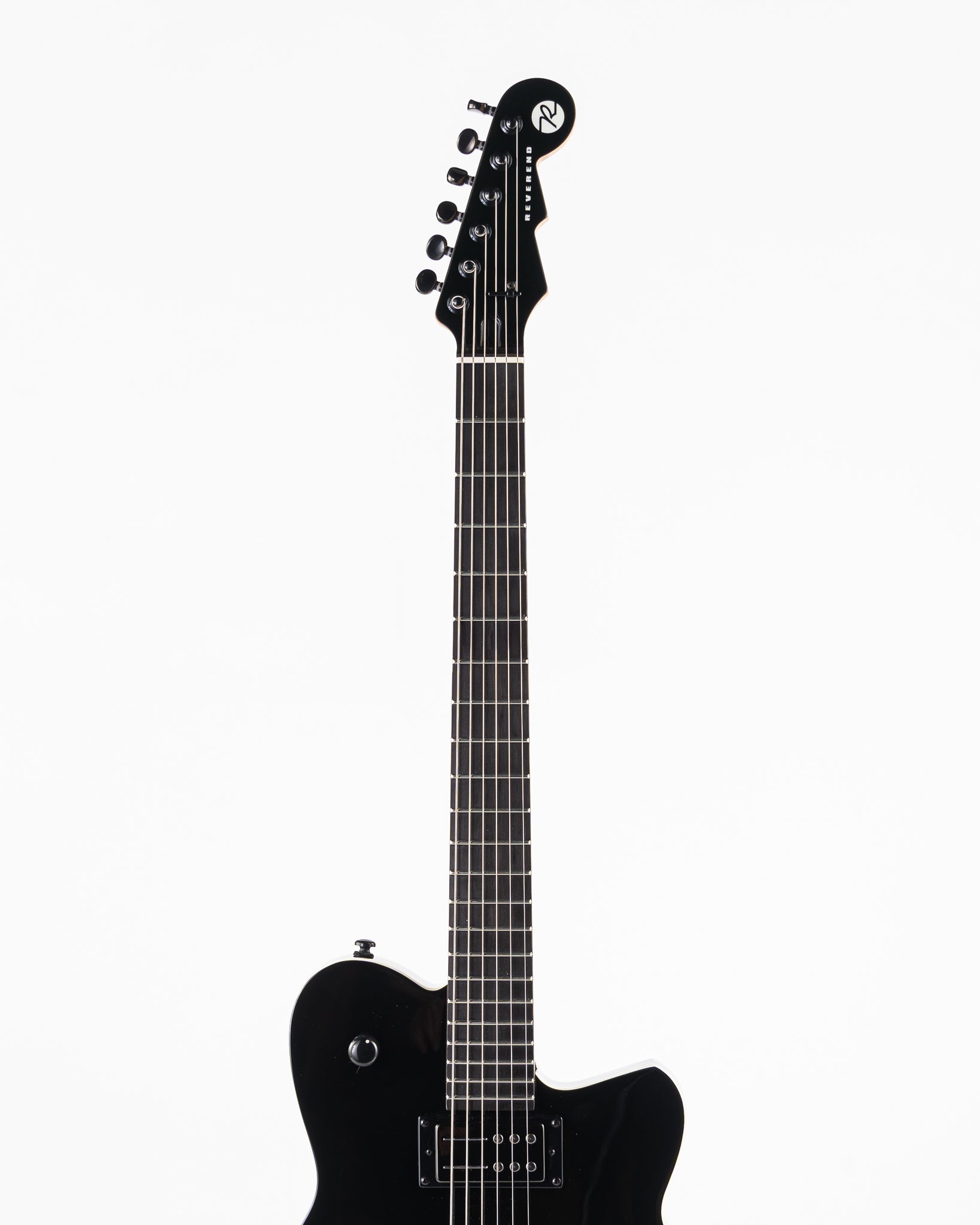Reverend Charger RA Blackout Edition Electric Guitar - Midnight Black