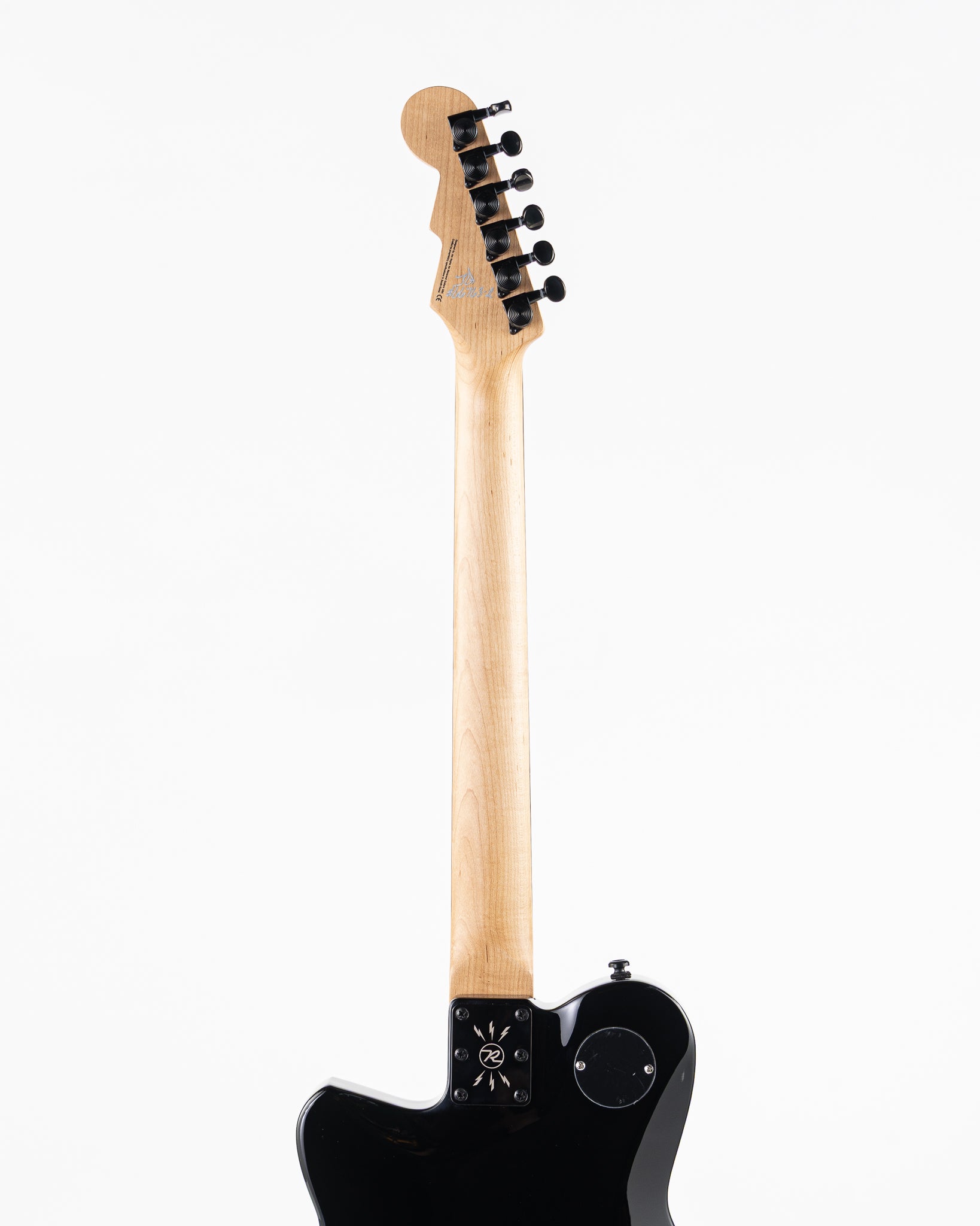 Reverend Charger RA Blackout Edition Electric Guitar - Midnight Black