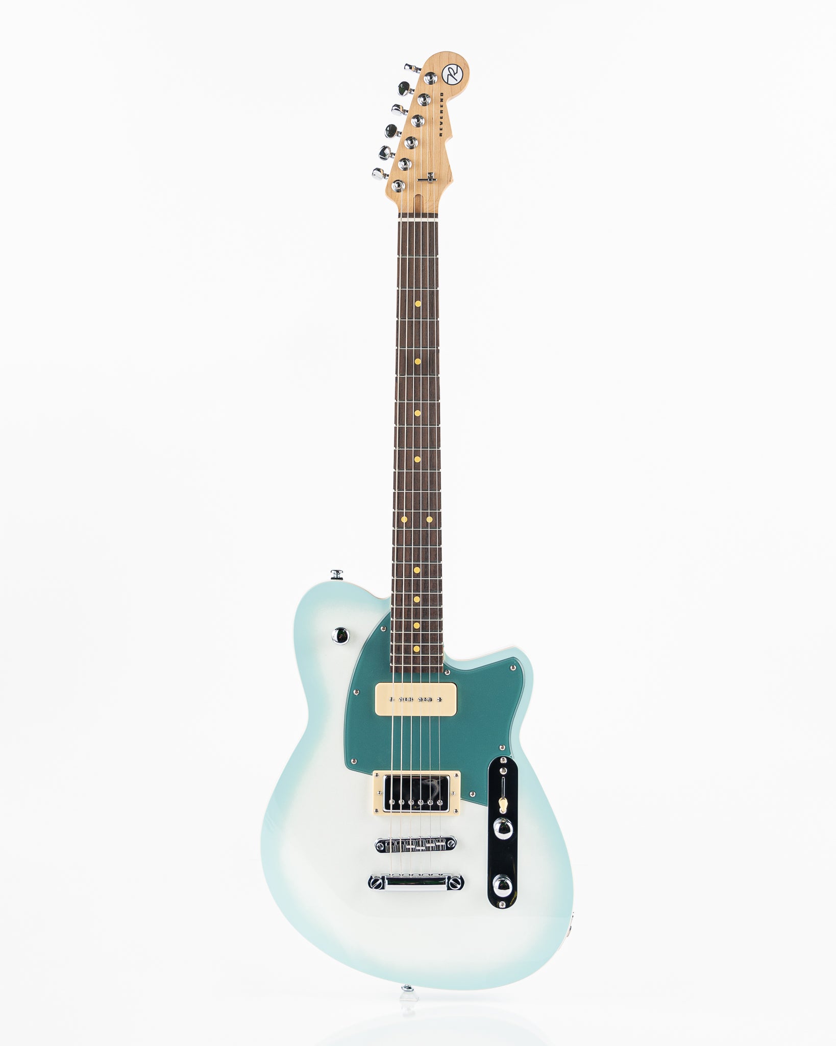 Reverend Bolt-On Series Double Agent OG Electric Guitar - Chronic Blue Burst