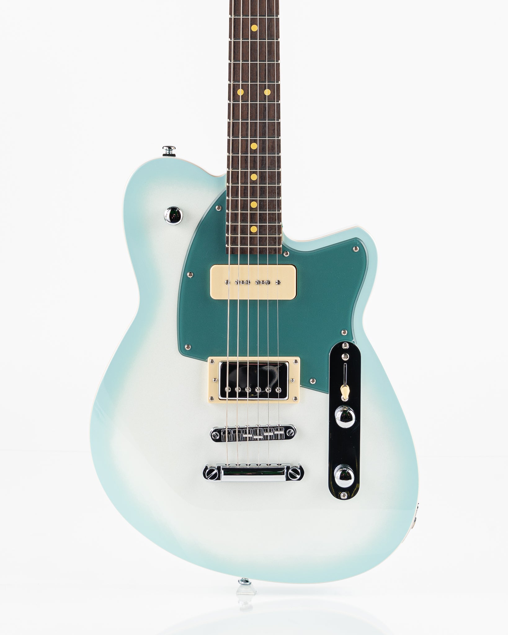 Reverend Bolt-On Series Double Agent OG Electric Guitar - Chronic Blue Burst
