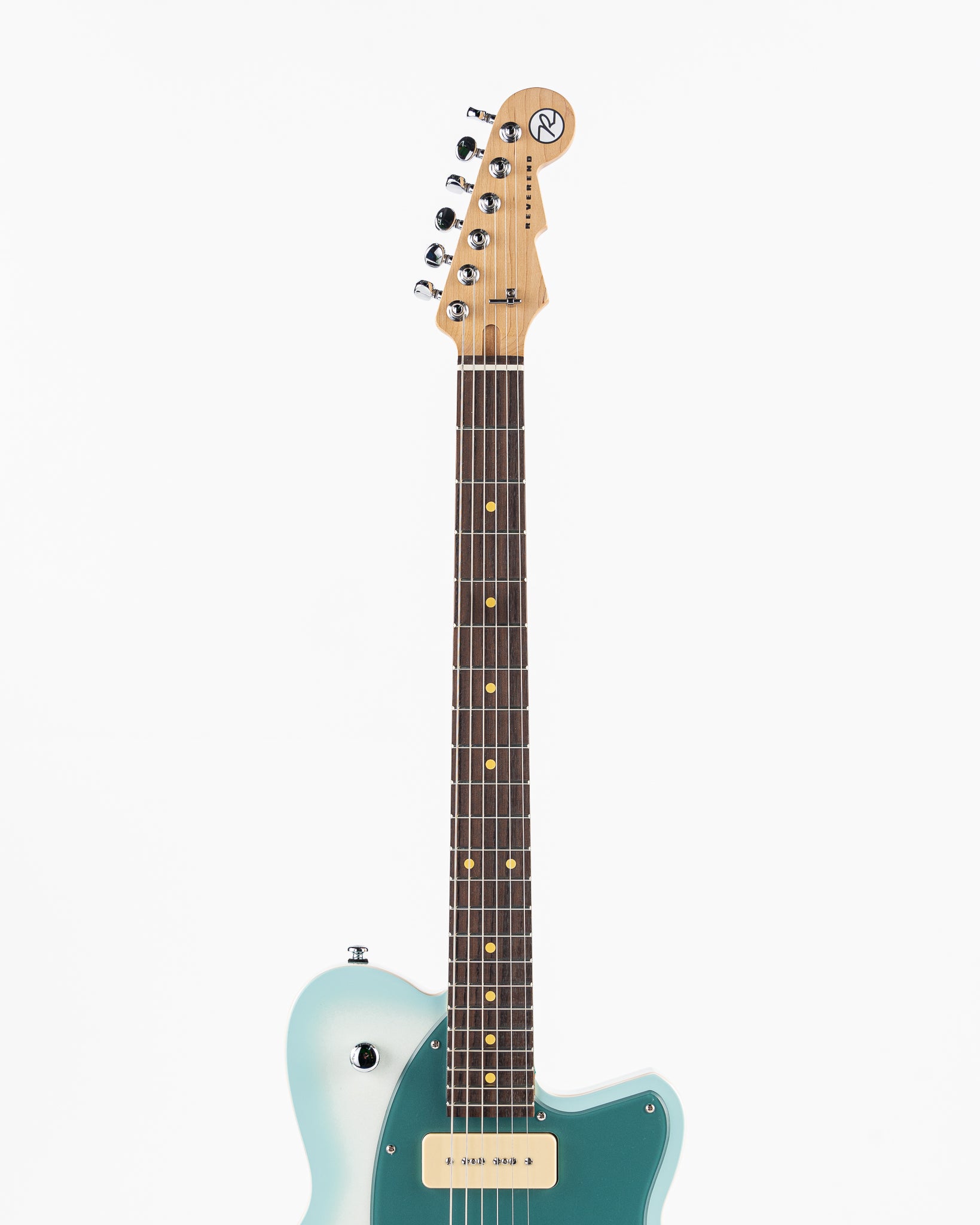 Reverend Bolt-On Series Double Agent OG Electric Guitar - Chronic Blue Burst