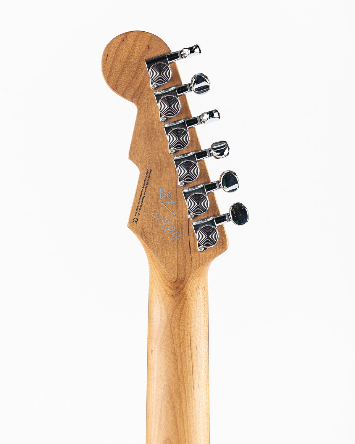 Reverend Bolt-On Series Double Agent W Electric Guitar - Metallic Silver Freeze