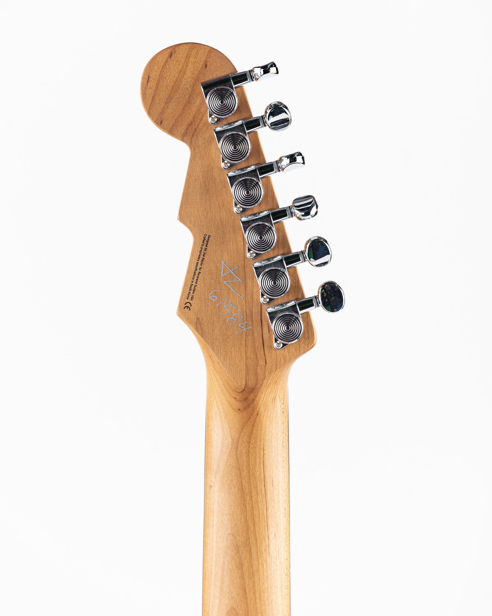 Reverend Bolt-On Series Double Agent W Electric Guitar - Metallic Silver Freeze